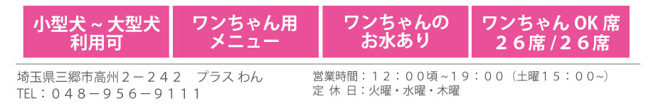プラス わん情報
